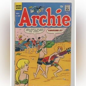 Archie Comic Book No. 186 - Nov. 1968 vintage